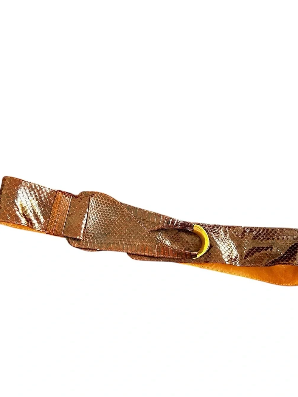 Vintage Snakeskin Belt